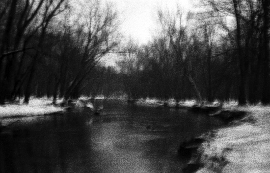 winter river