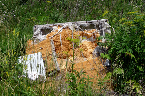 decayed couch